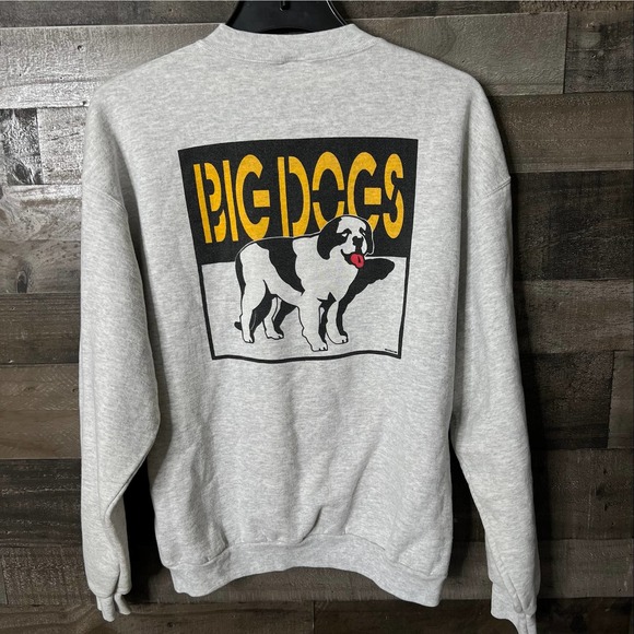 SOLD VTG 1990 Big Dogs Crewneck XL - Picture 2 of 4